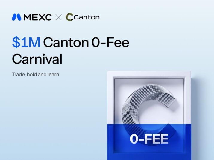 MEXC Launches Canton 0-Fee Carnival with $1M Prize Pool