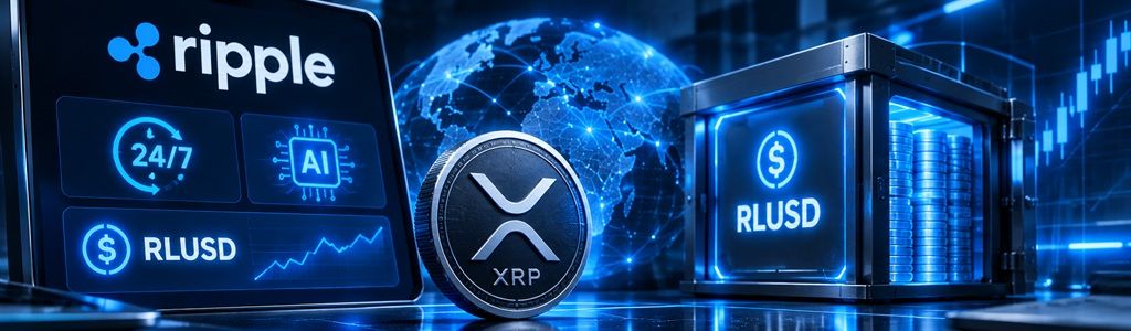 Ripple Launches 24/7 AI Treasury Powered by RLUSD: What It Means for XRP
