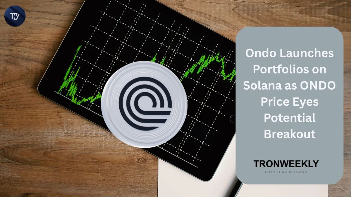Ondo Launches Portfolios on Solana as ONDO Price Eyes Potential Breakout