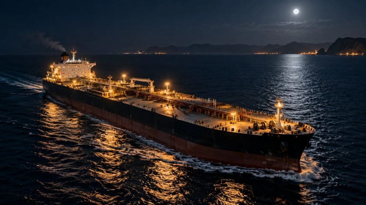 Explosion Temporarily Disables Vessel in Strait of Hormuz