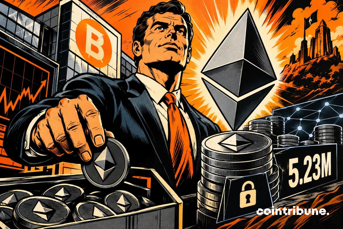 BitMine Buys Back Millions of Shares and Now Stakes 5.23 Million ETH