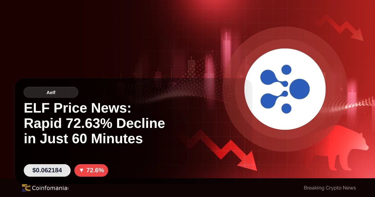 ELF Price News: Rapid 72.63% Decline in Just 60 Minutes