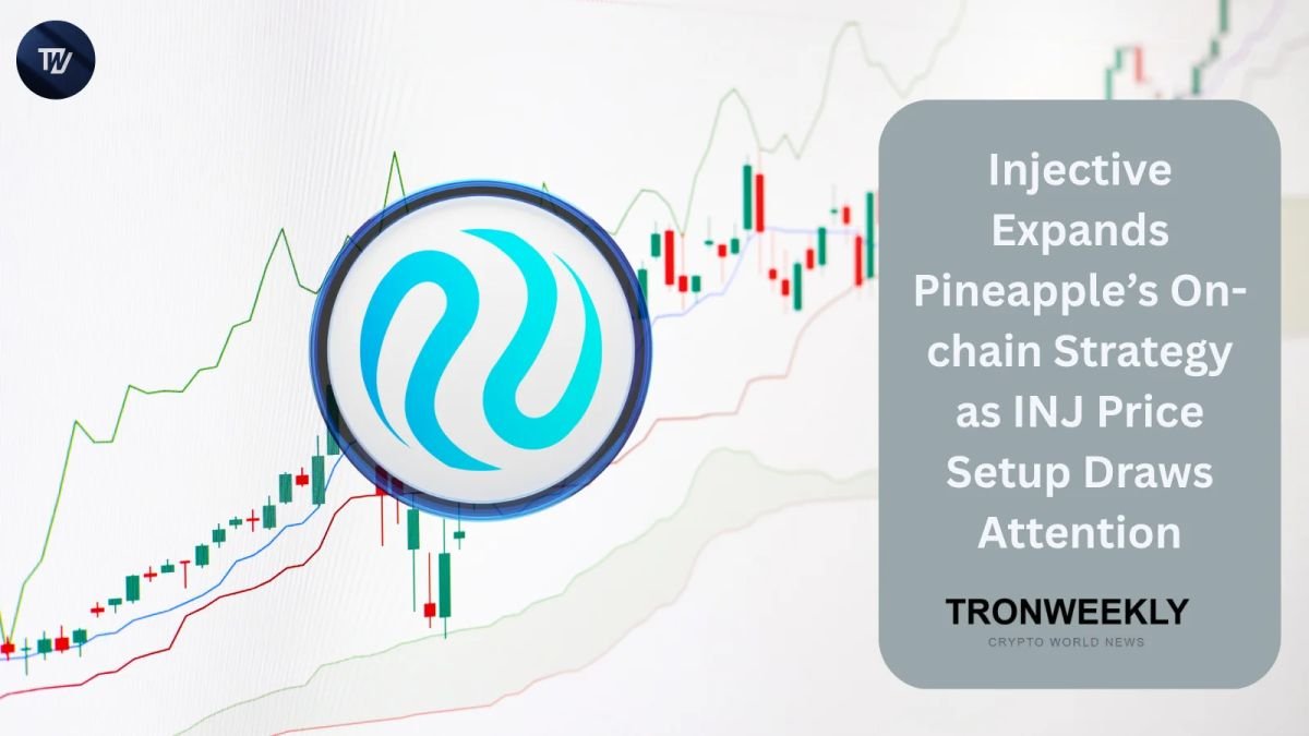 Injective Expands Pineapple’s On-chain Strategy as INJ Price Setup Draws Attention