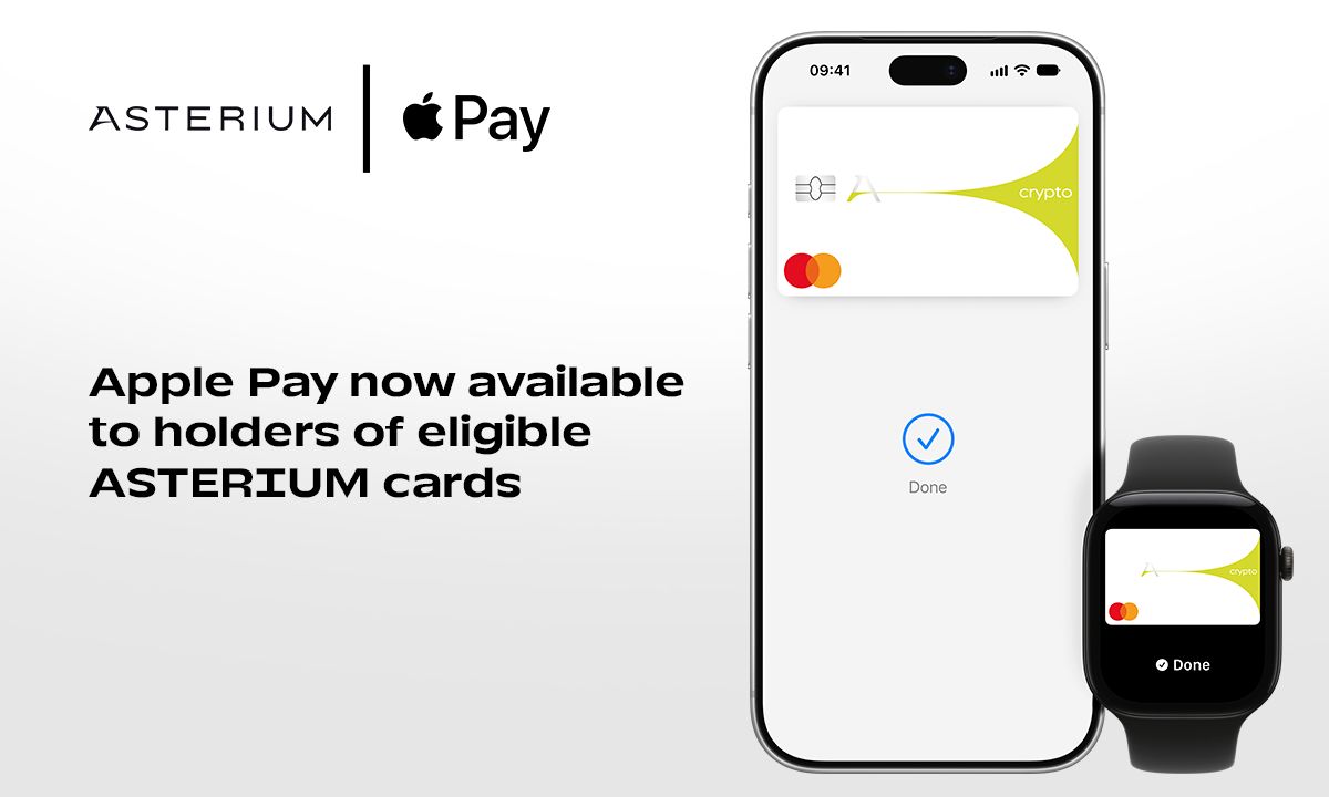 Apple Pay Now Available to Holders of Eligible Asterium Cards