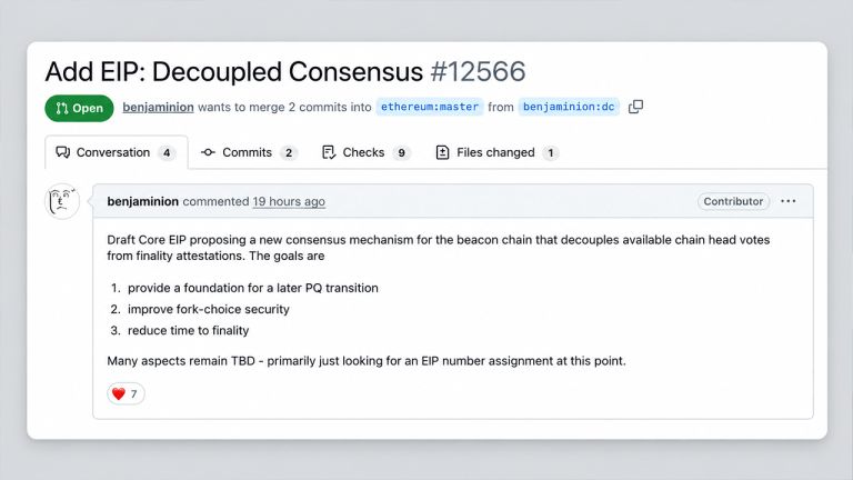 Ethereum Draft Targets Faster Finality and Future Quantum Defense