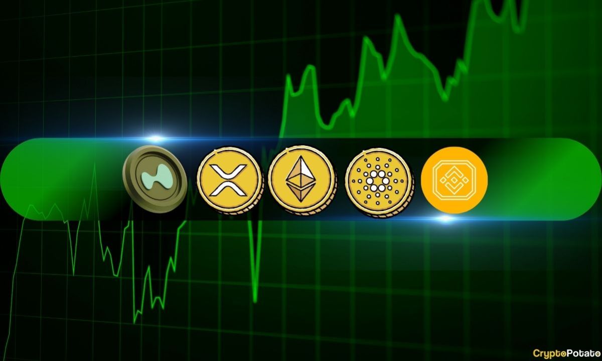 Crypto Price Analysis Oct-23: ETH, XRP, ADA, BNB, and HYPE