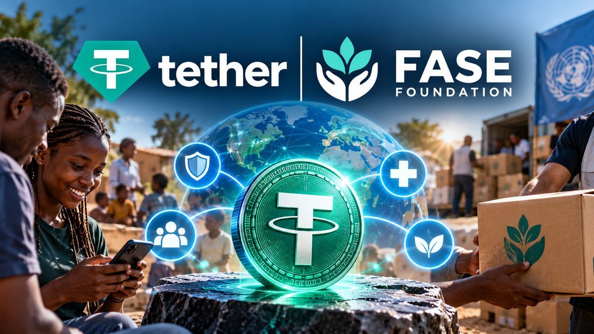Tether Deploys FASE Foundation Piloting Stablecoin Aid For Vulnerable Communities