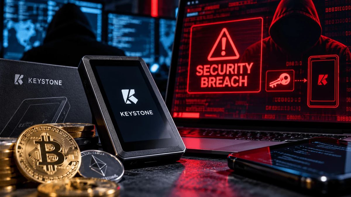 Keystone Hardware Wallet Breach Exposes Authentication Key as Crypto Security Risks Grow