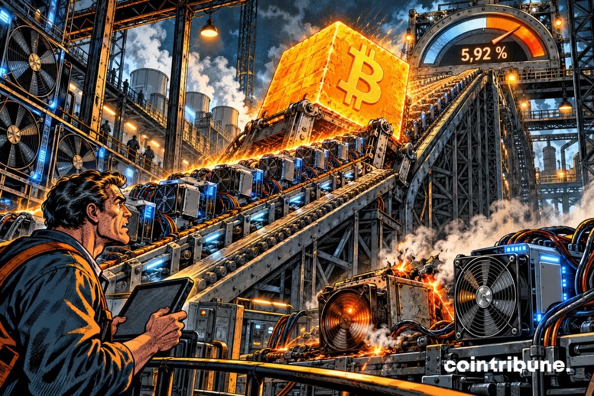 Bitcoin: Miners Face a 5.92% Surge in Mining Difficulty