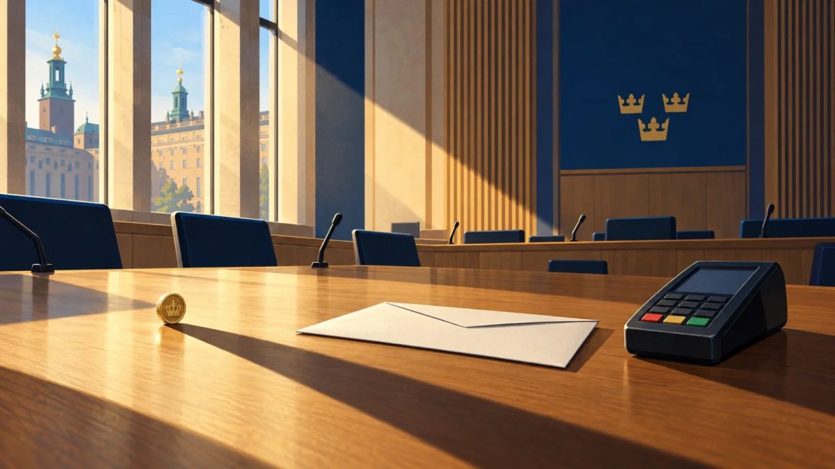 Riksbank Deputy Governor Says Sweden’s Cash-Light Status Matters