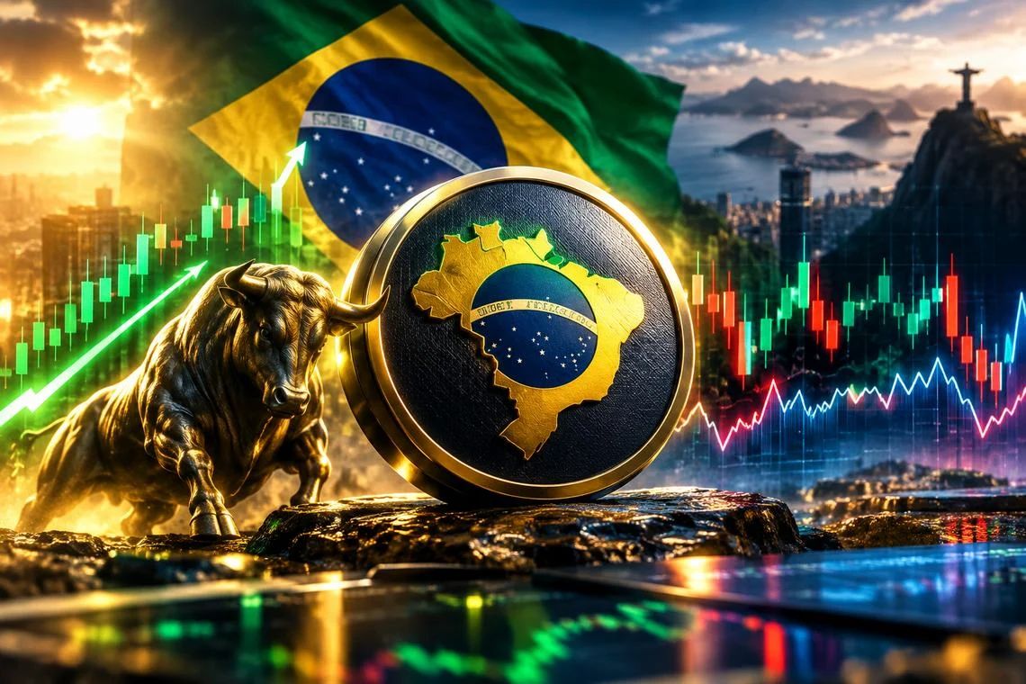 The iShares MSCI Brazil ETF gains 1.77%, but daily MACD histogram stays negative