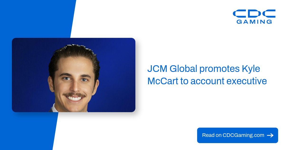 JCM Global promotes Kyle McCart to account executive