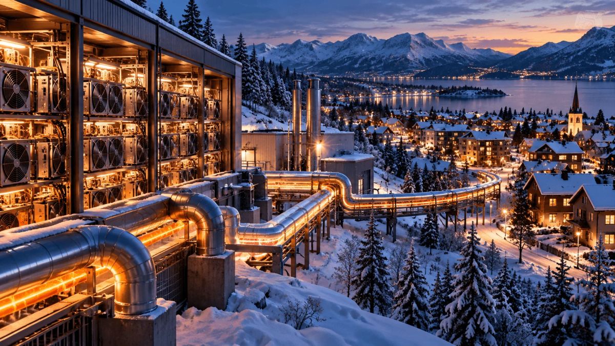 Canaan Turns Bitcoin Mining Heat Into District Heating for 2,800 Nordic Homes