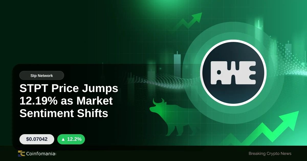 STPT Price Jumps 12.19% as Market Sentiment Shifts