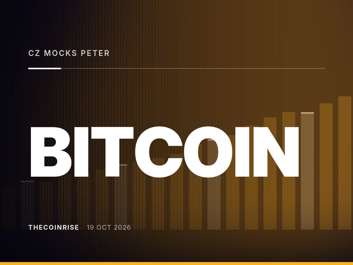 CZ Mocks Peter Schiff’s Long-Standing Bitcoin Collapse Prediction