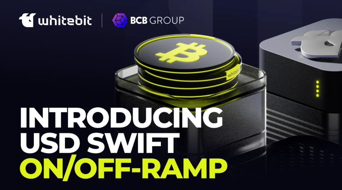 WhiteBIT Expands Fiat Access with USD SWIFT On/Off-Ramp